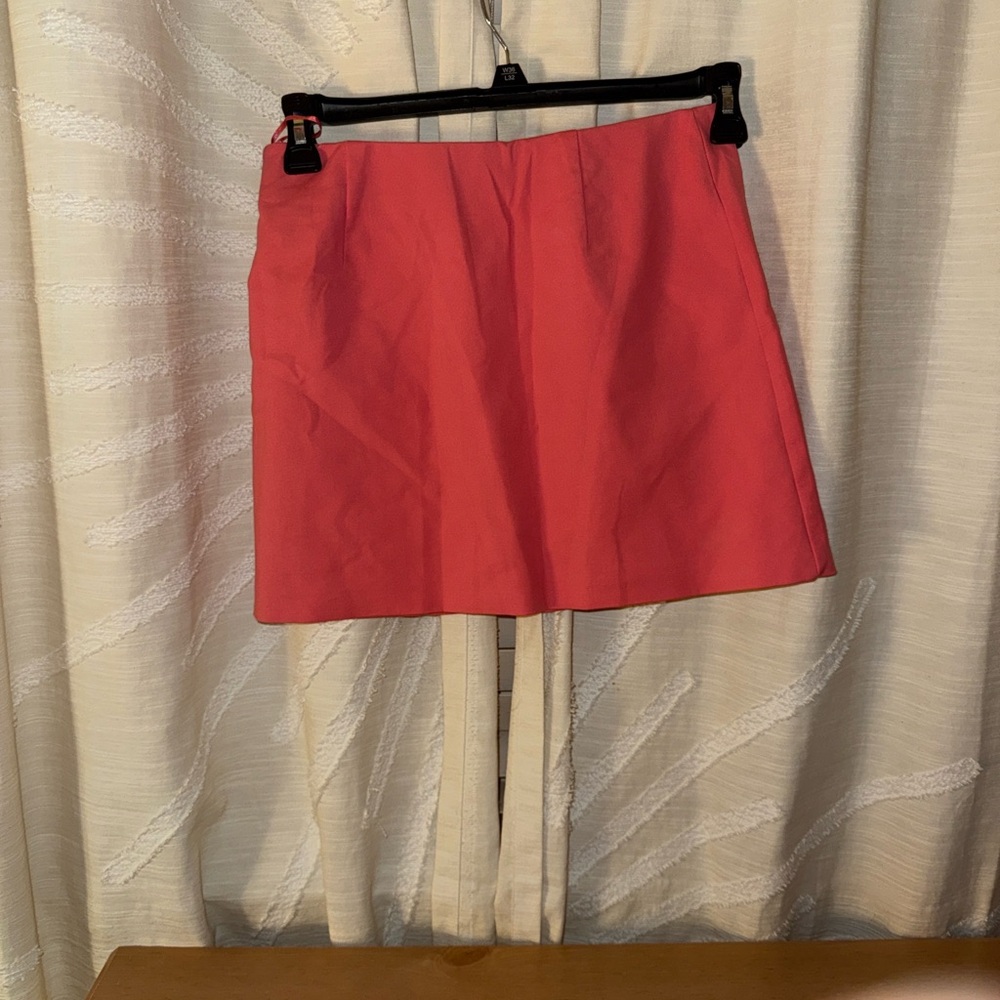 Zara Coral Crop Top and Skirt Set - Picture 9 of 13